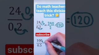 decimal divsion trick