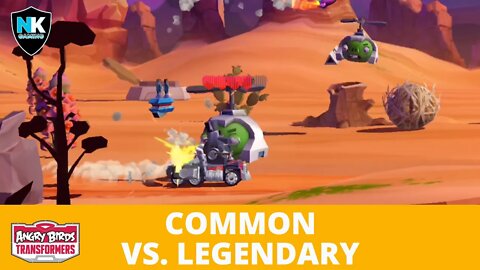 Angry Birds Transformers - Common vs. Legendary Missions - Why your not winning!!