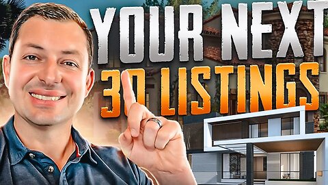 THE 30 LISTING CHALLENGE FULL REPLAY: How to get 30 more real estate listings in the next 90 days