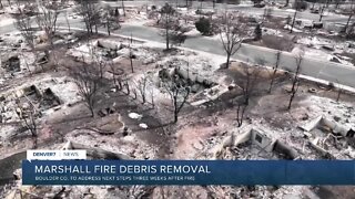 Marshall Fire debris removal meeting tonight