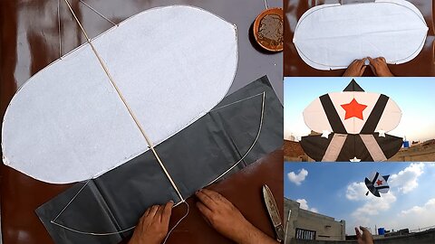 4 Ghiti Patang Making with Scale - Smallest Patang to Biggest Tukkal making and Flying Test - DIY