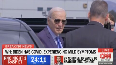 CNN Medical Analyst Says It’s ‘Surprising’ Biden Was Maskless After Testing Positive for Covid