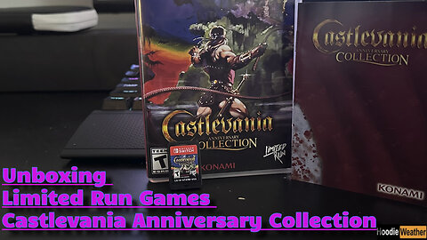 Unboxing The Physical Copy Of Castlevania Anniversary Collection For The Switch