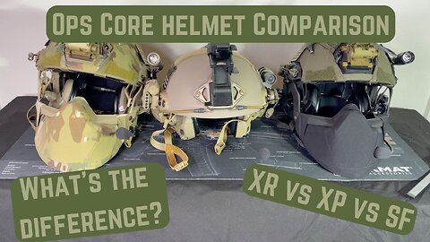 Ops Core Ballistic Helmet Comparison