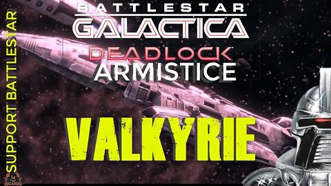 Battlestar Galactica Deadlock Battlestar Valkyrie | Modern Ship Pack