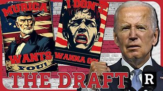 Biden's Military Draft is SCARING GenZ Leftists who voted for him | Redacted News