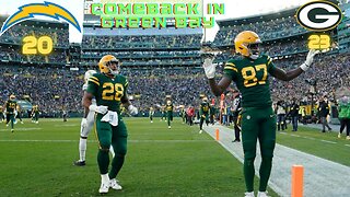 Jordan Love and the Packers Comeback and Beat The Chargers