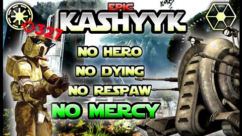 EPIC 327 KILL STREAK!!! Gameplay Star Wars Battlefront II (Classic) - Kashyyyk