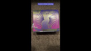 Scarlet and Violet Trainer Box Unboxing