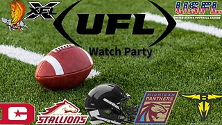 Michigan Panthers VS San Antonio Brahmas UFL Watch Party