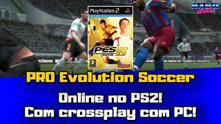 Como jogar Pro Evolution Soccer (PES) Online no PS2!