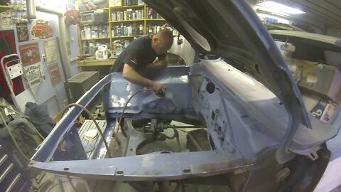 Cleanup and prep the 1967 Dodge Dart engine bay for primer!!!