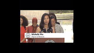 Boston Mayor, Michelle Wu. Putting WHITE a people in direct danger.