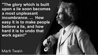 What if everything is a lie and government is the devil?