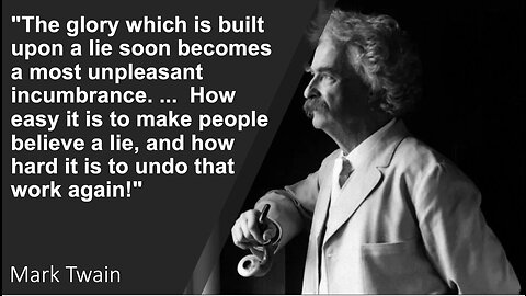 What if everything is a lie and government is the devil?