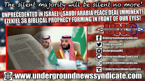 Unprecedented Israel / Saudi Arabia Peace Deal Imminent! Ezekiel 38 Biblical Prophecy Forming!