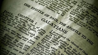 The Purpose of the Law (Galatians 3:19-26)