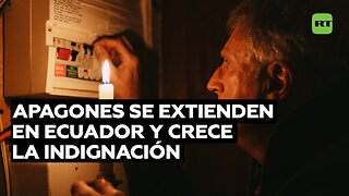 Más de 5 horas de cortes: los apagones se extienden en Ecuador y crece la indignación