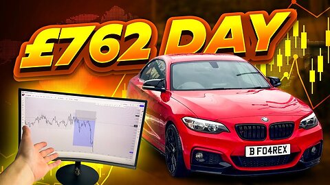 £762 DAY | DAY IN A LIFE OF A FOREX TRADER