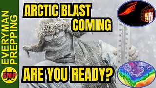 ⚡WARNING: Polar Vortex & Arctic Blast Coming! Grid Collapse Possible - Do This To Stay Warm