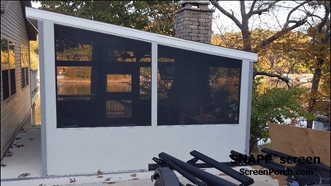 SNAPP® screen Porch Screen Project Review - Robert from Missouri