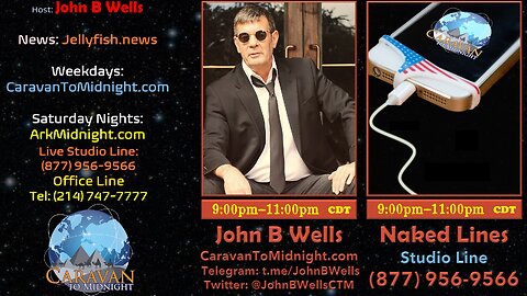 Naked Lines Friday - John B Wells LIVE