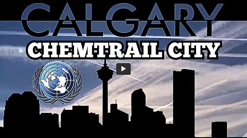 'Calgary' 'Canada's Chemtrail City! Another Day Another Spray In 'Calgary' 'Alberta' 'Canada'