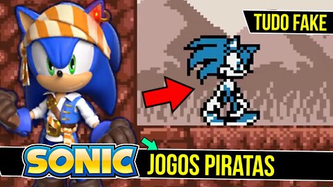 Todos os jogos PIRATAS do Sonic #shorts