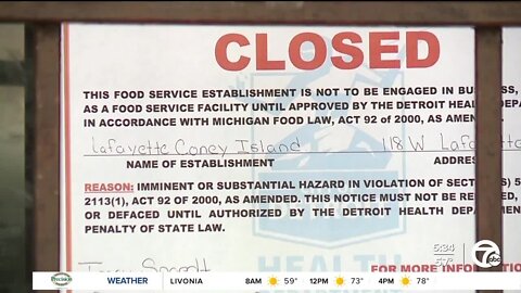 Lafayette Coney Island temporarily shut down after inspector finds rat droppings