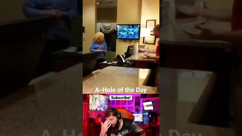 A-Hole makes worker quit on the spot