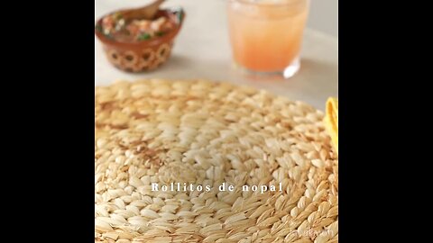 Rollitos de Nopal