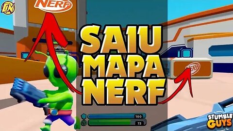 MAPA NERF SAIUUUU NO STUMBLE GUYS QUE IRADO #STUMBLEGUYSNERF