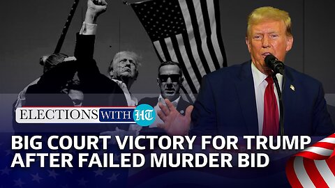 Trump Triumphs In Court After Attack; Story Behind Viral Bullet Photo; Biden Hardsells |US Elections