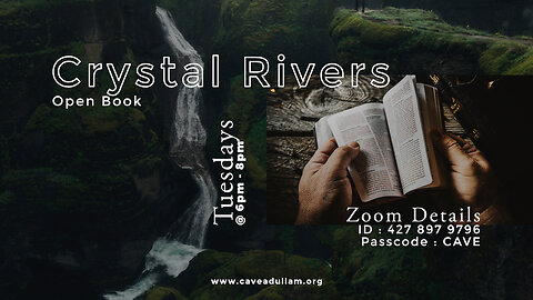 Crystal Rivers | Open Book | Aug 6, 2024