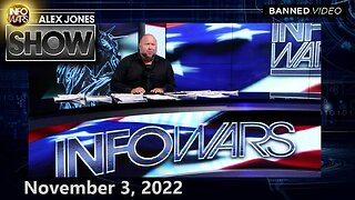 Emergency Broadcast: Biden Signals Deeps State Plan to Steal Midterms, Criminalize Opposition in Desperate Hail Mary Speech! – ALEX JONES SHOW 11/3/22