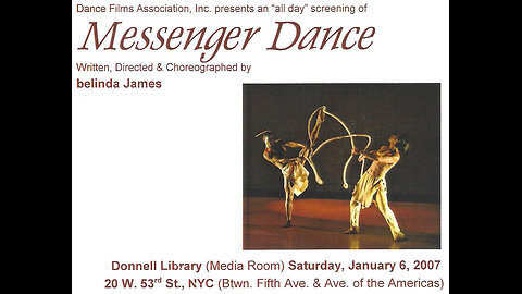 RDM Presents "The Messenger Dance" - Directed & Choreographed by Belinda James - July 20, 2024