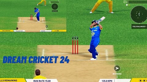 Dream cricket 24 Game play