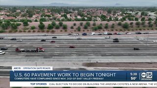 Pavement work to begin on US 60 after more than a year of commuter complaints