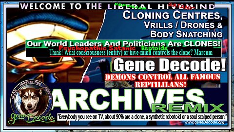 Gene Decode Archive Remix by D Booma San ~ Cloning Centres, Vrills/Drones & Bodysnatching