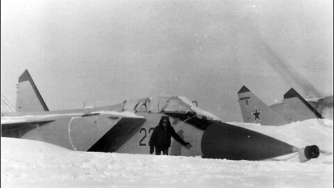 MiG-31 Foxhound fighter-interceptors of the 57th GIAP* photographed at Noril'sk-Alykel Airport