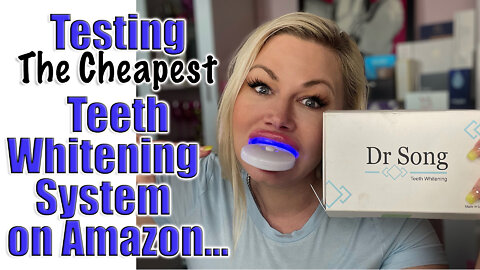 Testing out CHEAPEST Tooth whitening system on Amazon..| Code Jessica10 saves $ @ Approved Vendors