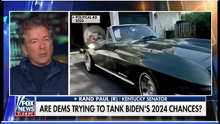 Rand Paul notes the 'Startling Difference' In Biden Crime Family News Coverage