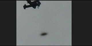 UFO Photographed with Helicopter in Devon, UK