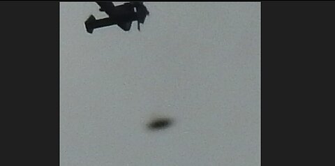 UFO Photographed with Helicopter in Devon, UK
