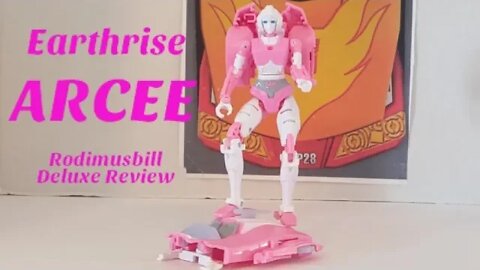 Earthrise Deluxe ARCEE Transformers War For Cybertron Review by Rodimusbill (Wave 2)