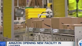 Amazon opening distribution center in Livonia