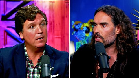 Tucker Carlson With Russell Brand