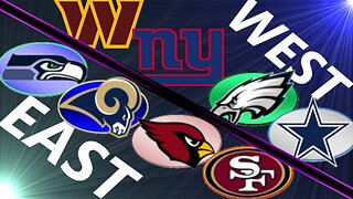 2023 NFL NFC East NFC West Power Rankings EP. 38 / MADDEN