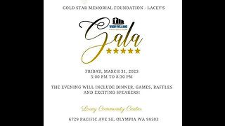 2023 Gold Star Memorial Foundation of Lacey, WA. Gala