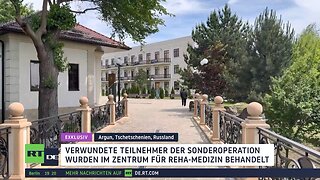 Exklusiv aus Tschetschenien: Reha-Zentrum für verwundete Soldaten